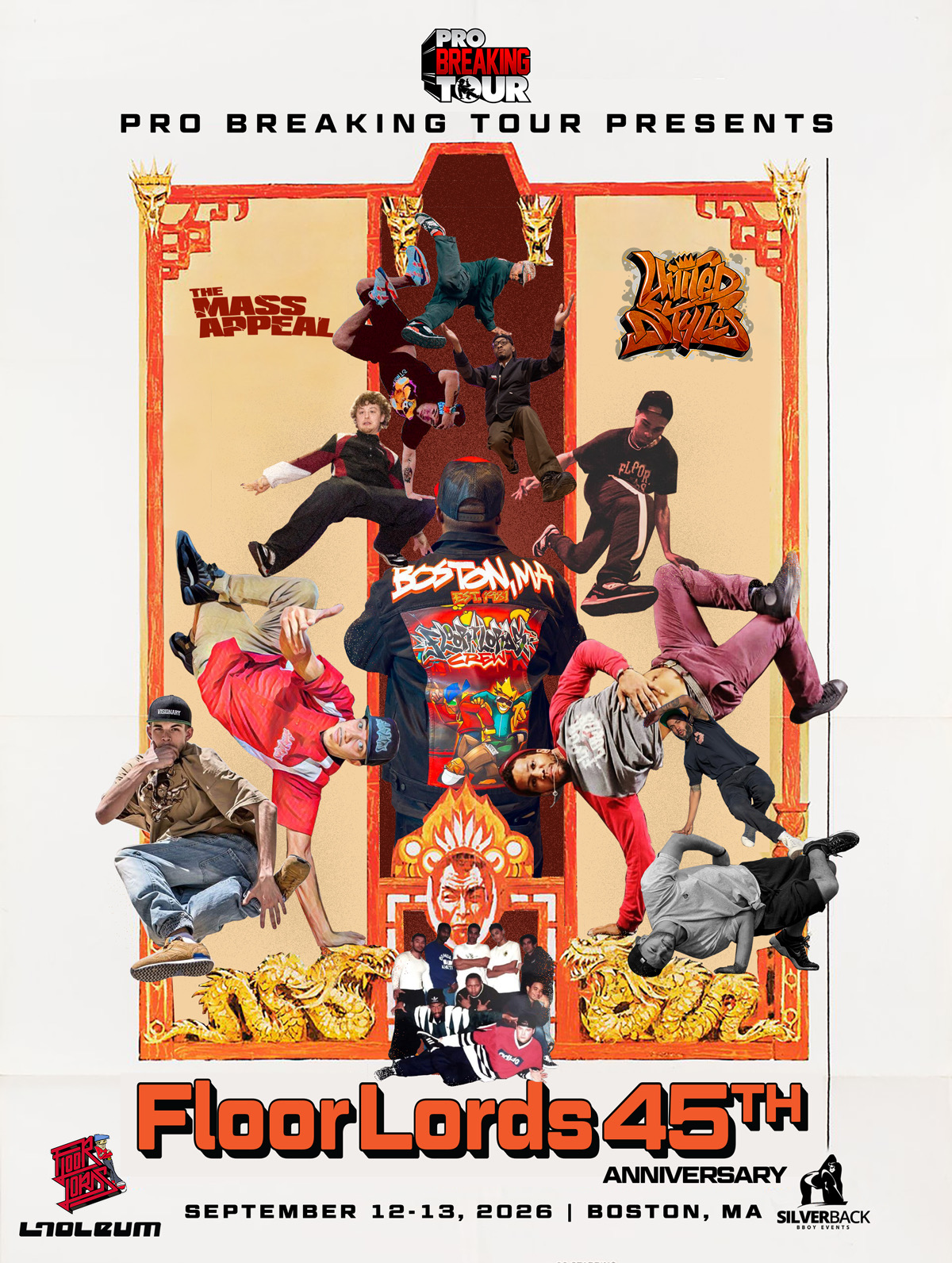 Floorlords 45th Anniversary flyer