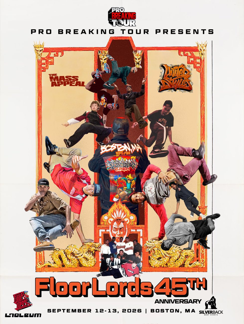 Floorlords 45th Anniversary main flyer
