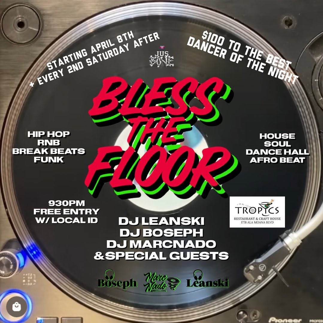 Bless The Floor flyer