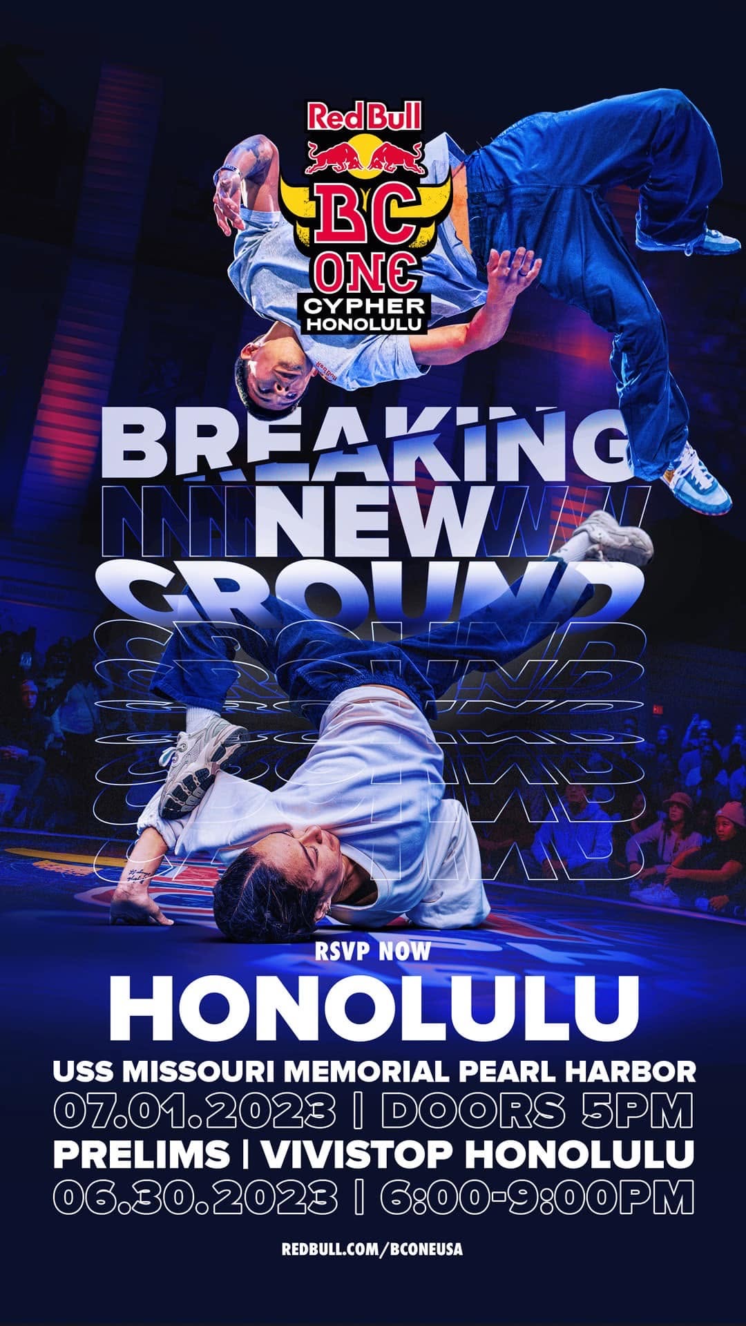Red Bull BC One Cypher Honolulu flyer