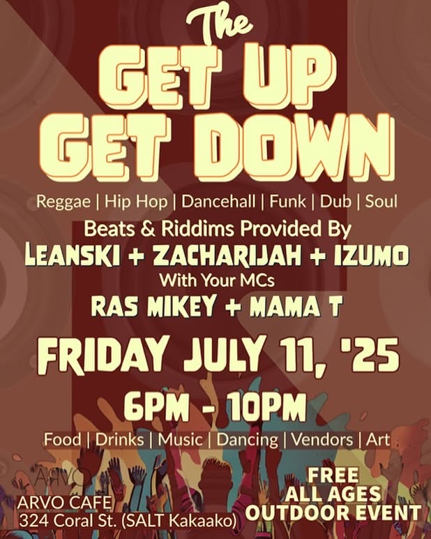 Get Up Get Down flyer