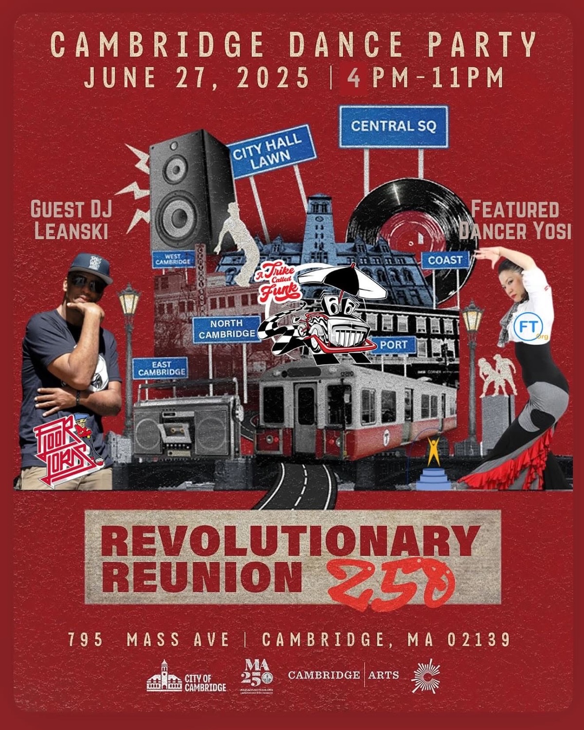 Cambridge Dance Party flyer